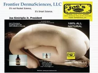 Frontier DermaSciences, LLC