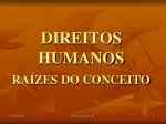DIREITOS HUMANOS - slide 1