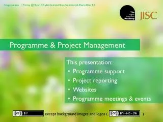 Programme &amp; Project Management