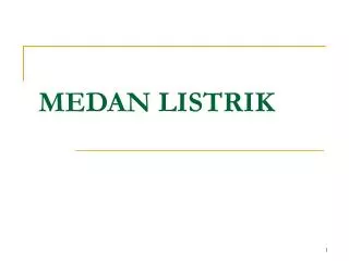 medan listrik