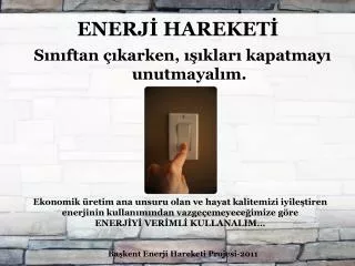 enerj hareket