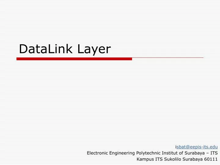 datalink layer