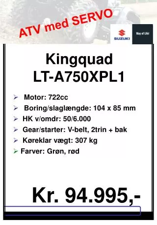 Kingquad LT-A750XPL1