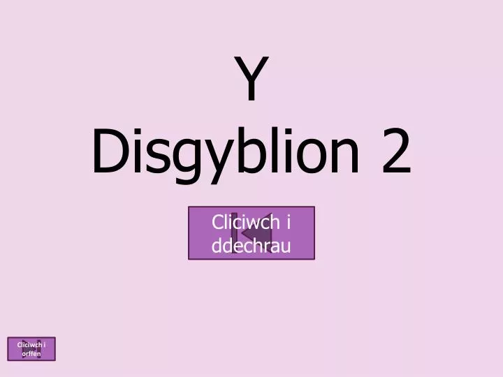y disgyblion 2