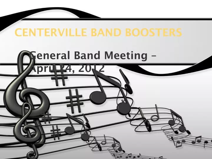 centerville band boosters