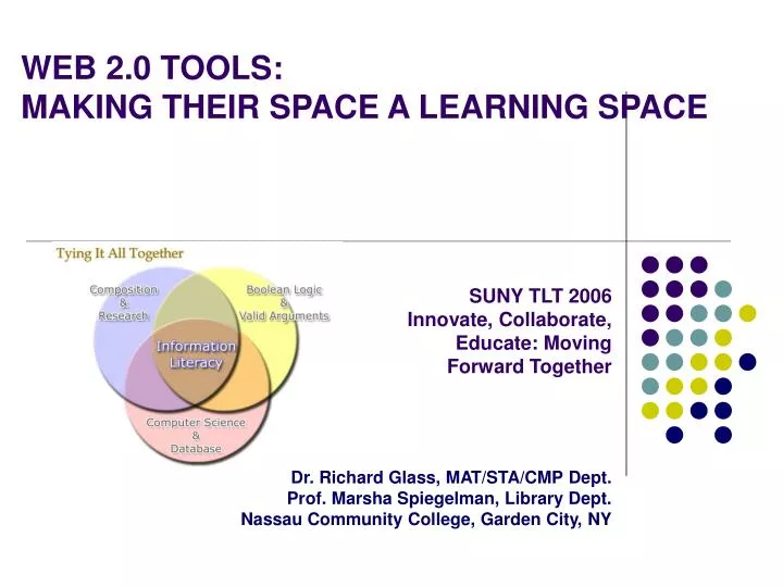 web 2 0 tools making their space a learning space