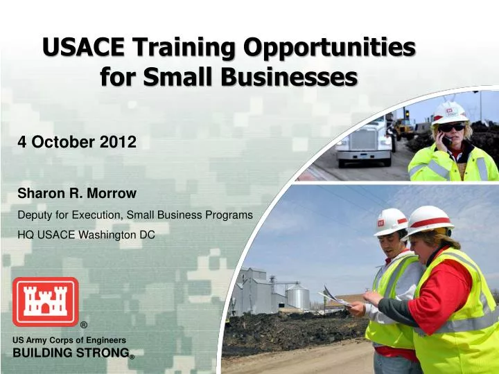 usace training opportunities for small businesses