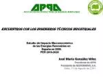 ASOCIACIÓN DE PRODUCTORES DE ENERGÍAS RENOVABLES - slide 1