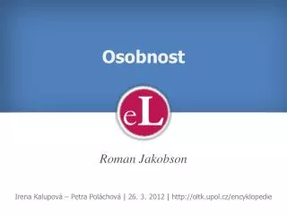 osobnost