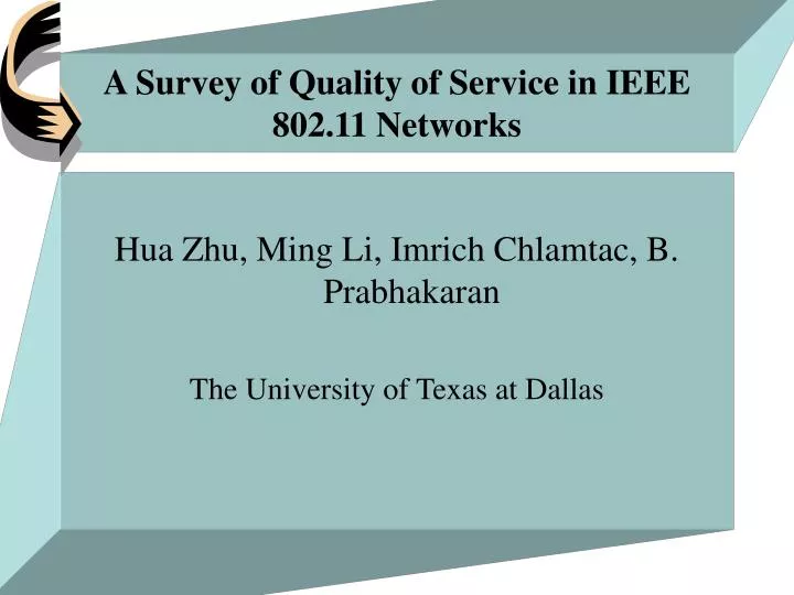a survey of quality of service in ieee 802 11 networks
