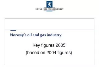 Norway’s oil and gas industry