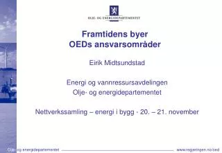 framtidens byer oeds ansvarsomr der