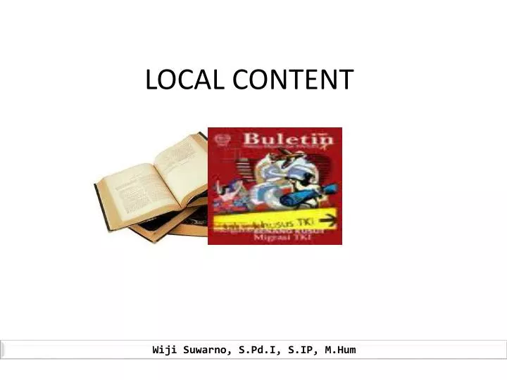 local content