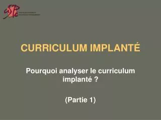 curriculum implant