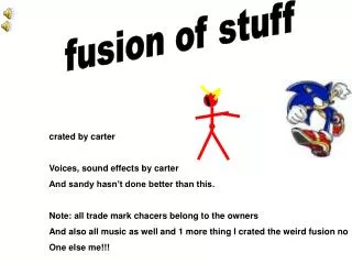 fusion of stuff