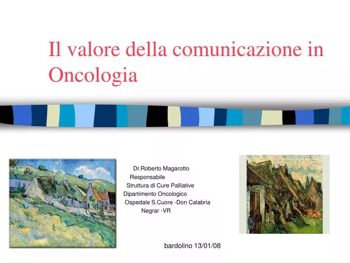 il valore della comunicazione in oncologia