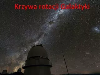 krzywa rotacji galaktyki