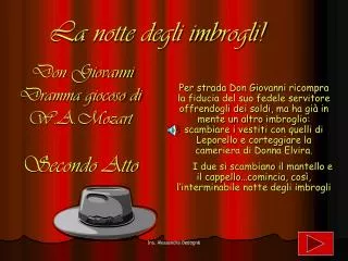 la notte degli imbrogli