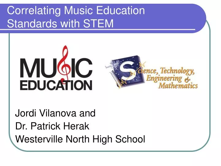 correlating music education standards with stem