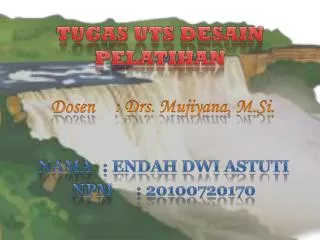 tugas uts desain pelatihan