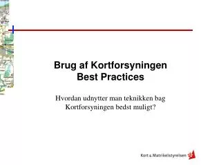 brug af kortforsyningen best practices