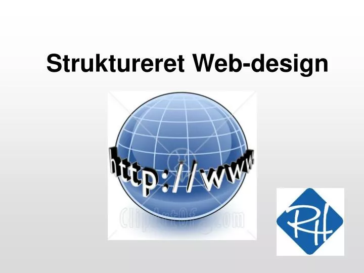 struktureret web design