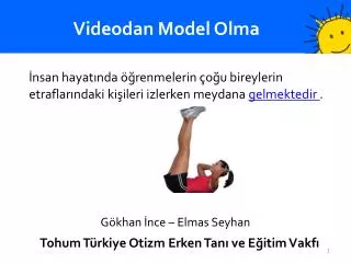 videodan model olma