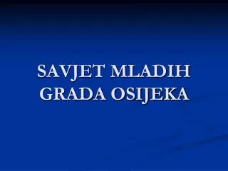 savjet mladih grada osijeka