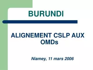 burundi