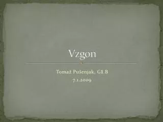vzgon