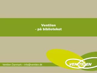ventilen p biblioteket