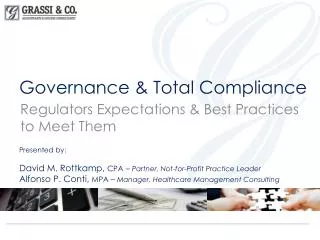 Governance &amp; Total Compliance