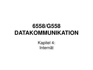 6558 g558 datakommunikation