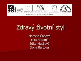 zdrav ivotn styl
