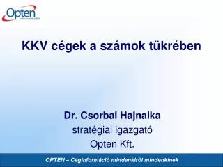 kkv c gek a sz mok t kr ben