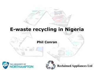 E-waste recycling in Nigeria