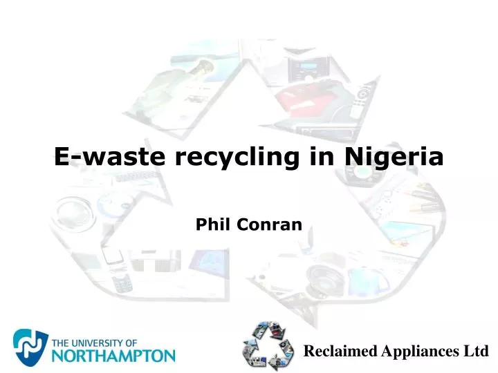 e waste recycling in nigeria