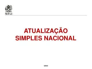 atualiza o simples nacional