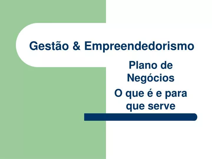 gest o empreendedorismo