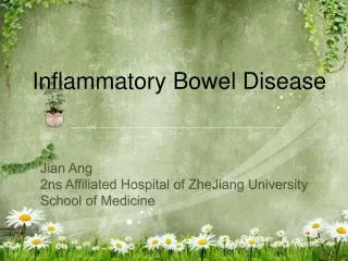 Inflammatory Bowel Disease