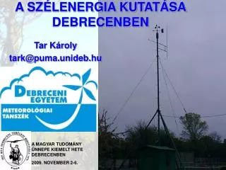 a sz lenergia kutat sa debrecenben