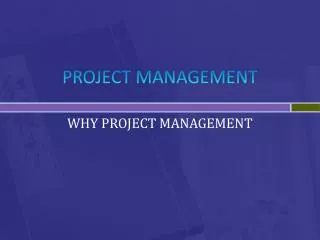 project management