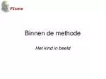 Binnen de methode - slide 1