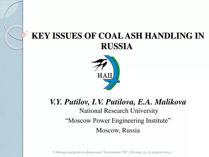 key issues of coal ash handling in russia
