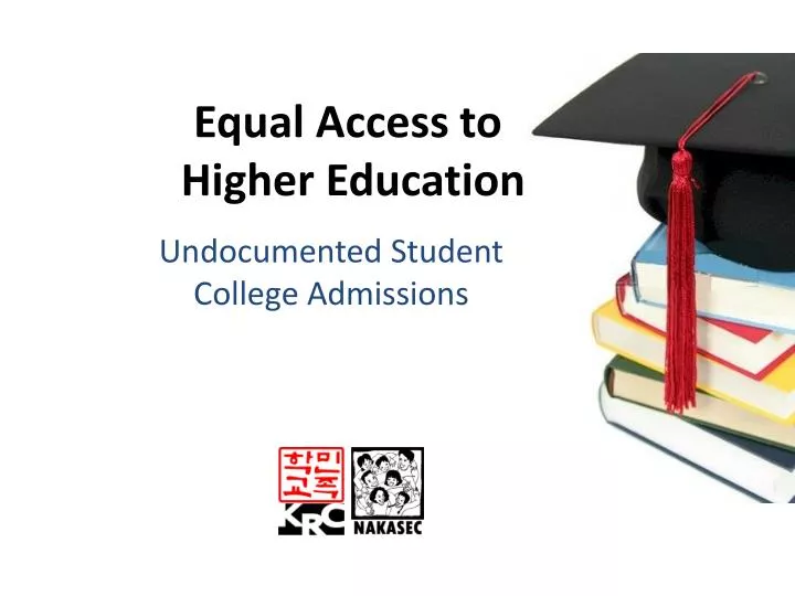 equal access to higher education