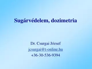 sug rv delem dozimetria