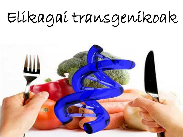 elikagai transgenikoak