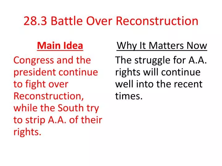 28 3 battle over reconstruction