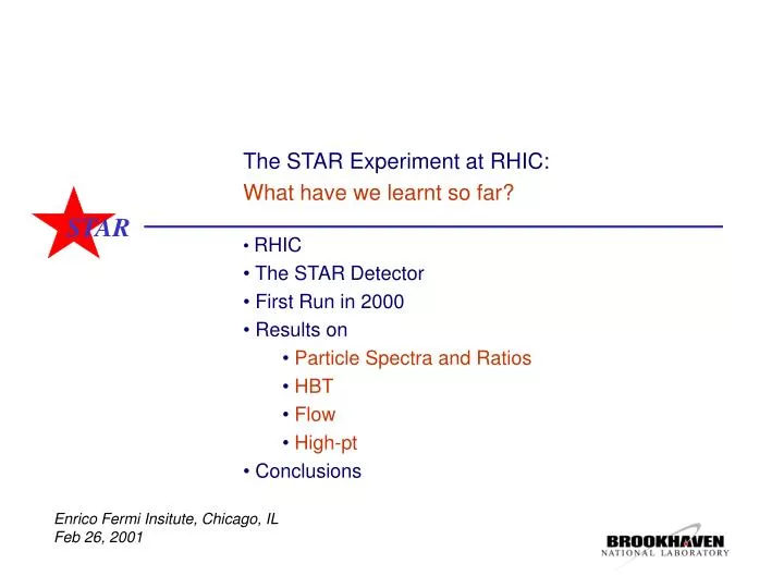 the star experiment at rhic what have we learnt so far