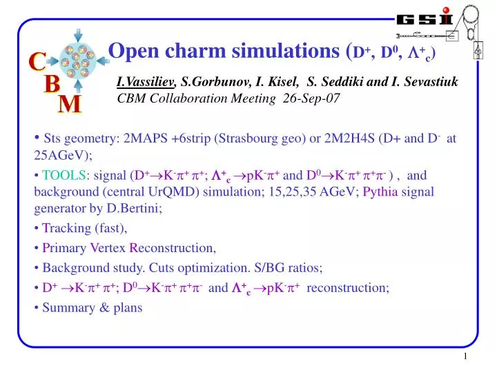 open charm simulations d d 0 c